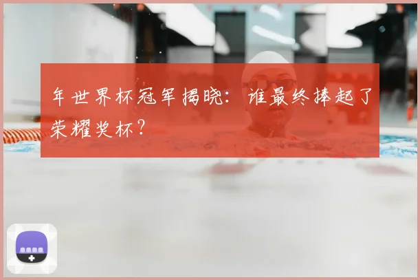 年世界杯冠军揭晓：谁最终捧起了荣耀奖杯？